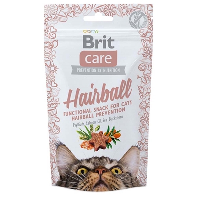 Brit Care Snack Til Katten Hairball 50gr